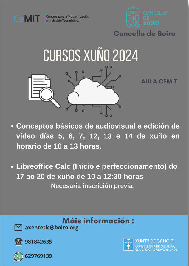 A Aula CeMIT de Boiro formará á veciñanza en contidos audiovisuais e en ...