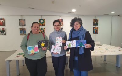 O concurso de tarxetas de Nadal de Rois recoñece a creatividade do alumnado local