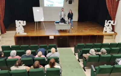 Éxito en Lousame da charla sobre hábitos beneficiosos para a nosa saúde, que terá continuidade en vindeiras datas