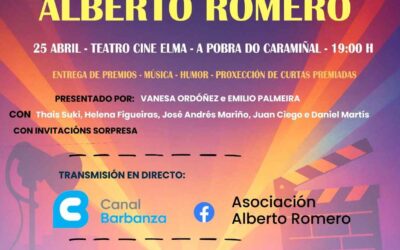 A Pobra acollerá a X Gala do Certame de Curtas Alberto Romero o 25 de abril