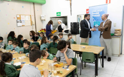 O mexillón das nosas rías “vaise” de xira polos colexios