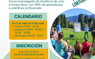 En Noia o Concello brinda esta primavera un curso de monitorado de ocio e tempo libre