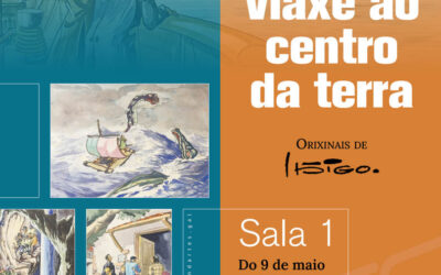 O MUGART inaugura este sábado unha mostra que rende homenaxe ao universo de Jules Verne a través dos debuxos de Ignacio Hernández Suñer, Íñigo