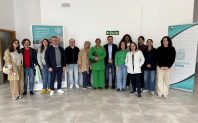 O Lab Barbanza recibe unha delegación de expertos para exportar o modelo de revalorización de algas de Orixe Salgada