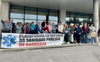 A Plataforma en Defensa da Sanidade Pública do Barbanza suspende os peches logo de recibir unha notificación de xuntanza cos responsábeis da Área Sanitaria
