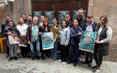 A 2ª edición do Chopo Saleiro converterá a rúa do Sal de Ribeira en epicentro gastronómico con 140 kg do cefalópodo